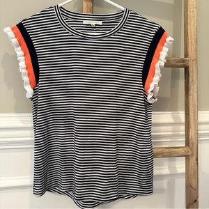 Copper Key 🧡 Flutter-sleeve Top